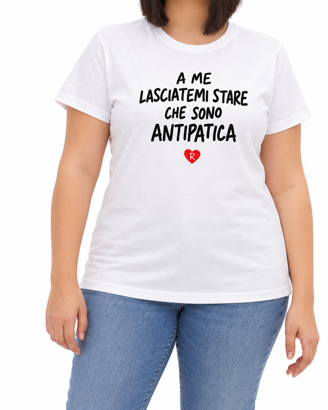 T-shirt Curvy Antipatica