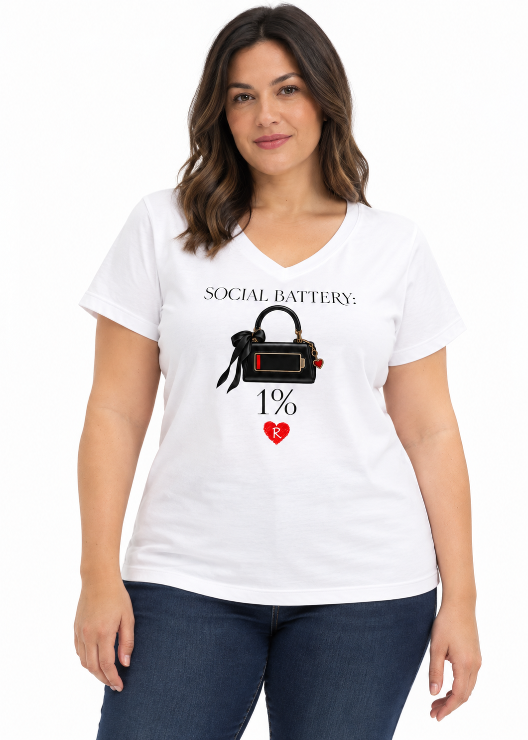 T-shirt Curvy Battery