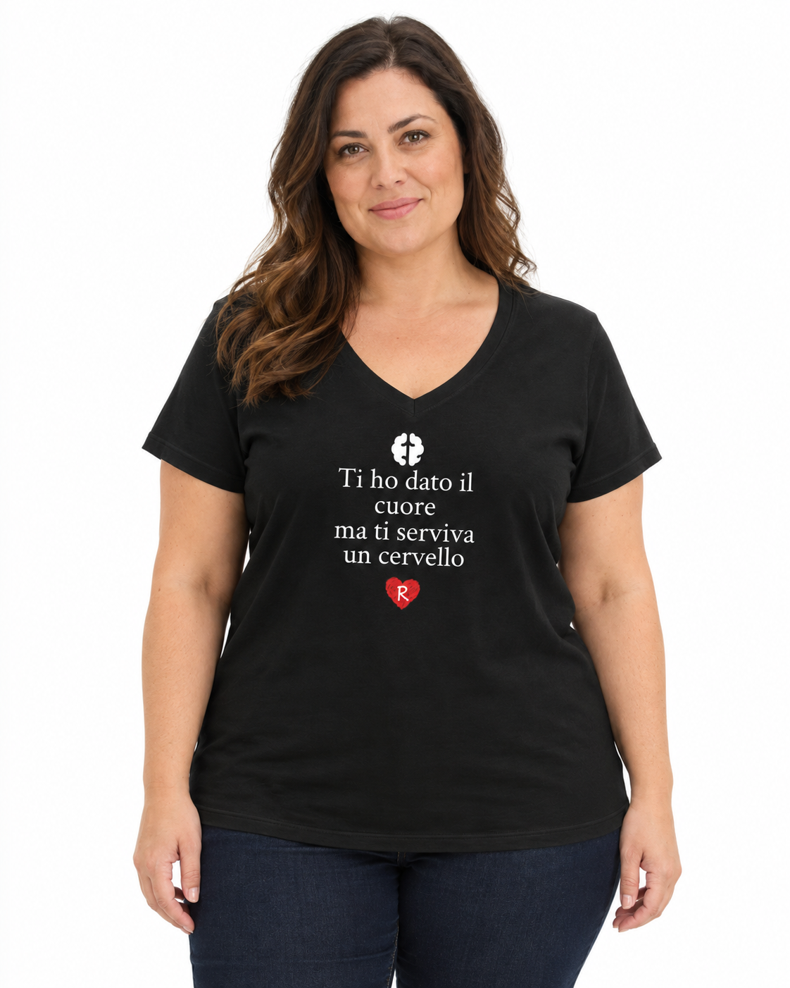 T-shirt Curvy Cervello