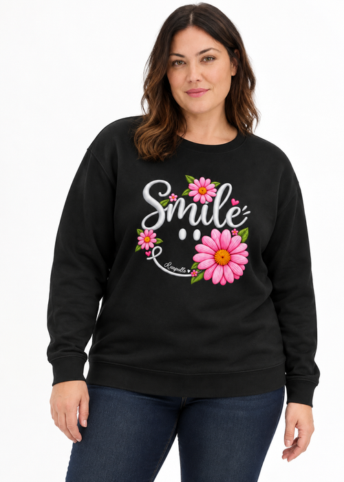 Load image 1 in gallery view. Felpa Smile