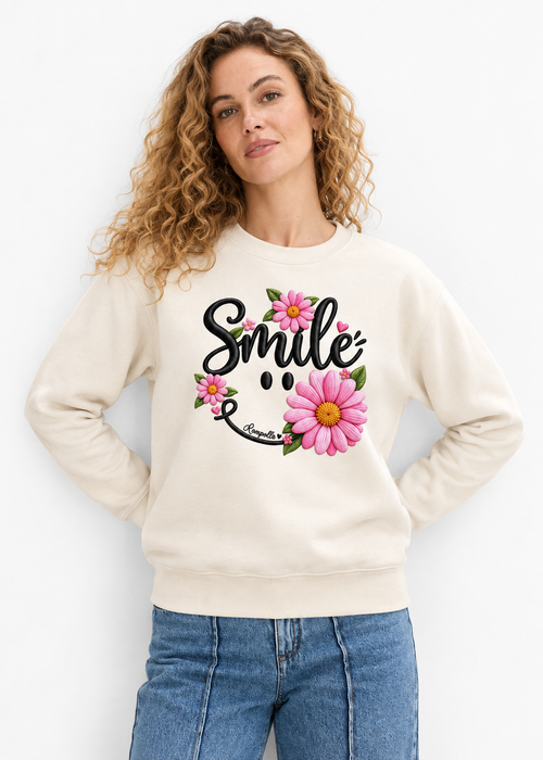Load image 1 in gallery view. Felpa Smile