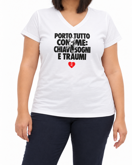 Carica immagine 1 in visualizzazione galleria. T-shirt Curvy Traumi