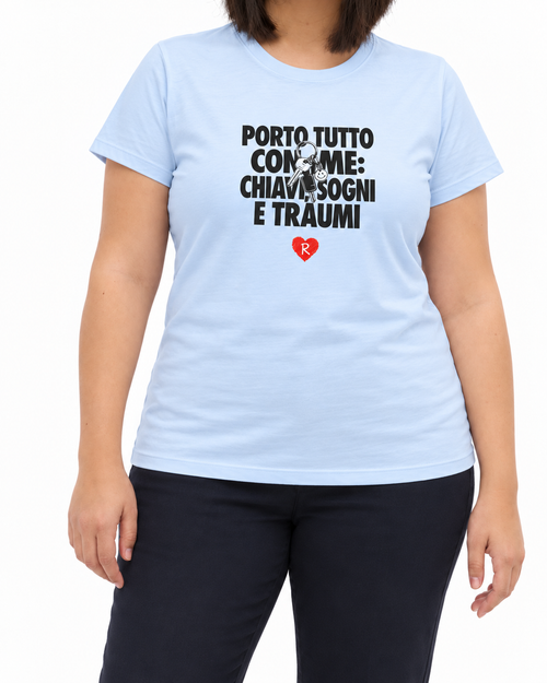 Carica immagine 1 in visualizzazione galleria. T-shirt Curvy Traumi
