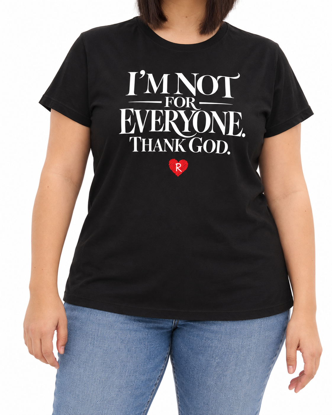 T-shirt Curvy Imnot