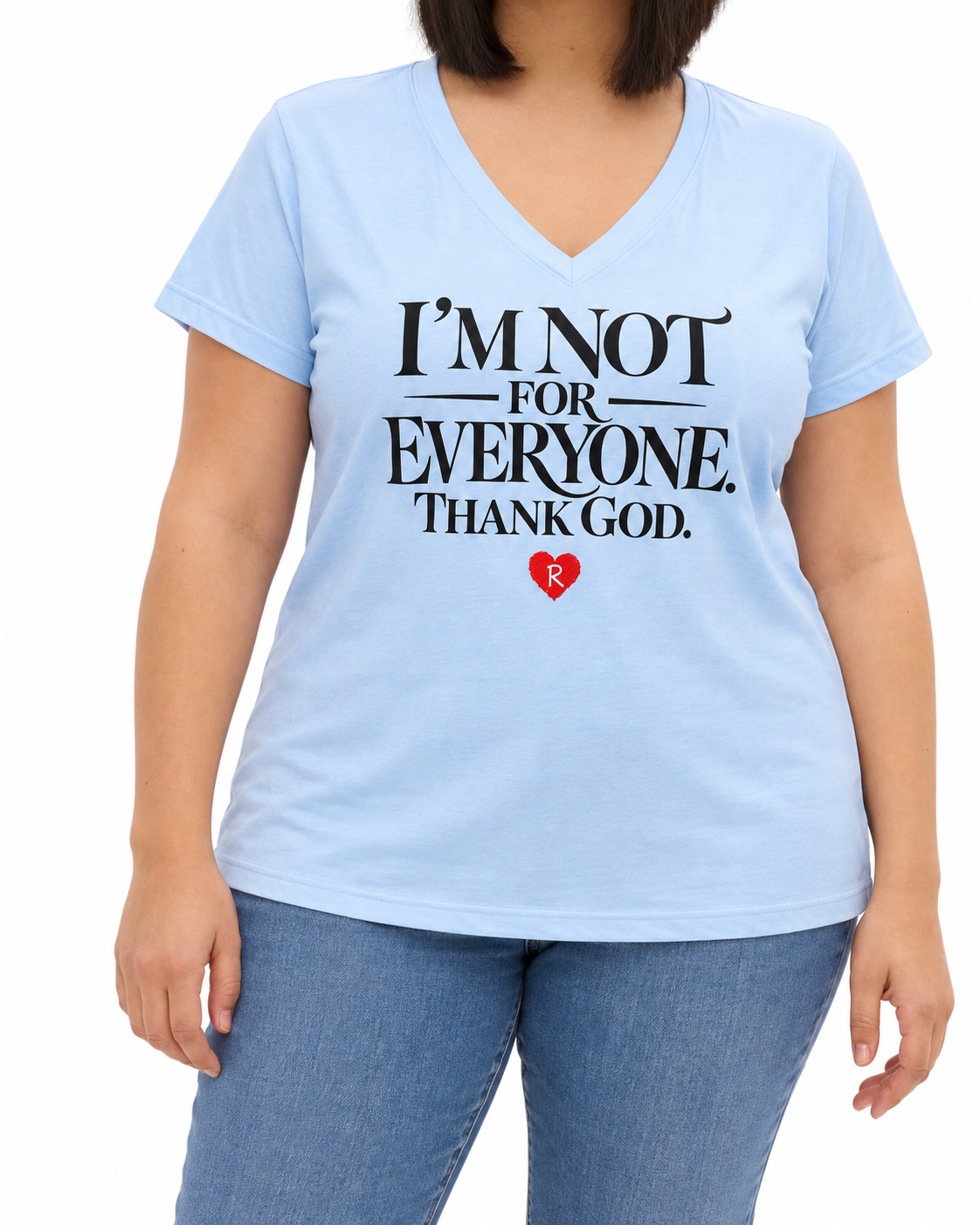 T-shirt Curvy Imnot