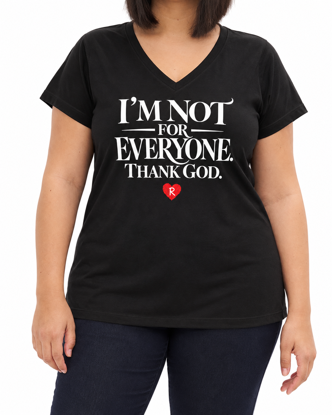 T-shirt Curvy Imnot