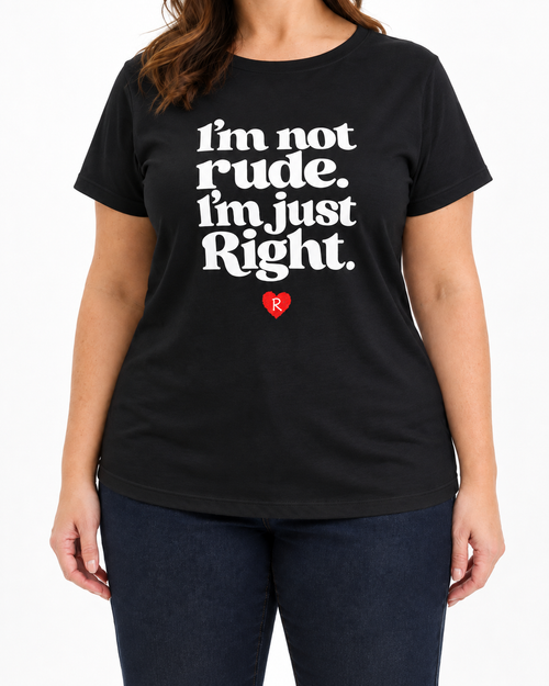 Carica immagine 1 in visualizzazione galleria. T-shirt Curvy Justright