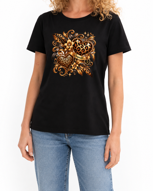 Carica immagine 1 in visualizzazione galleria. T-shirt Regular Leoheart