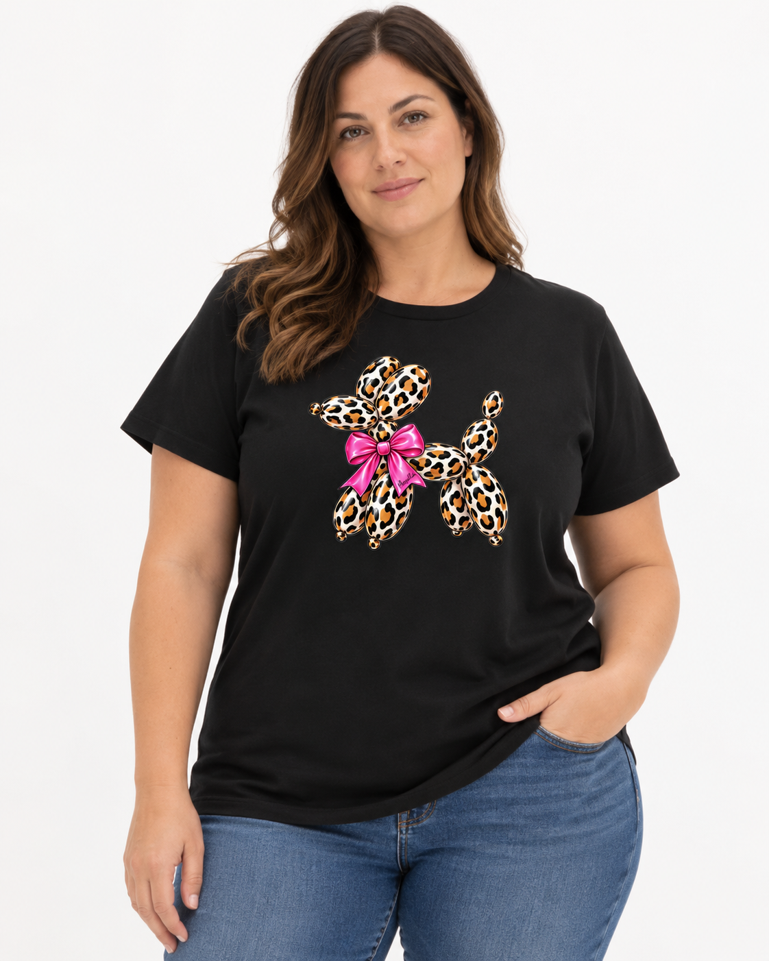 T-shirt Curvy Dogbaloon