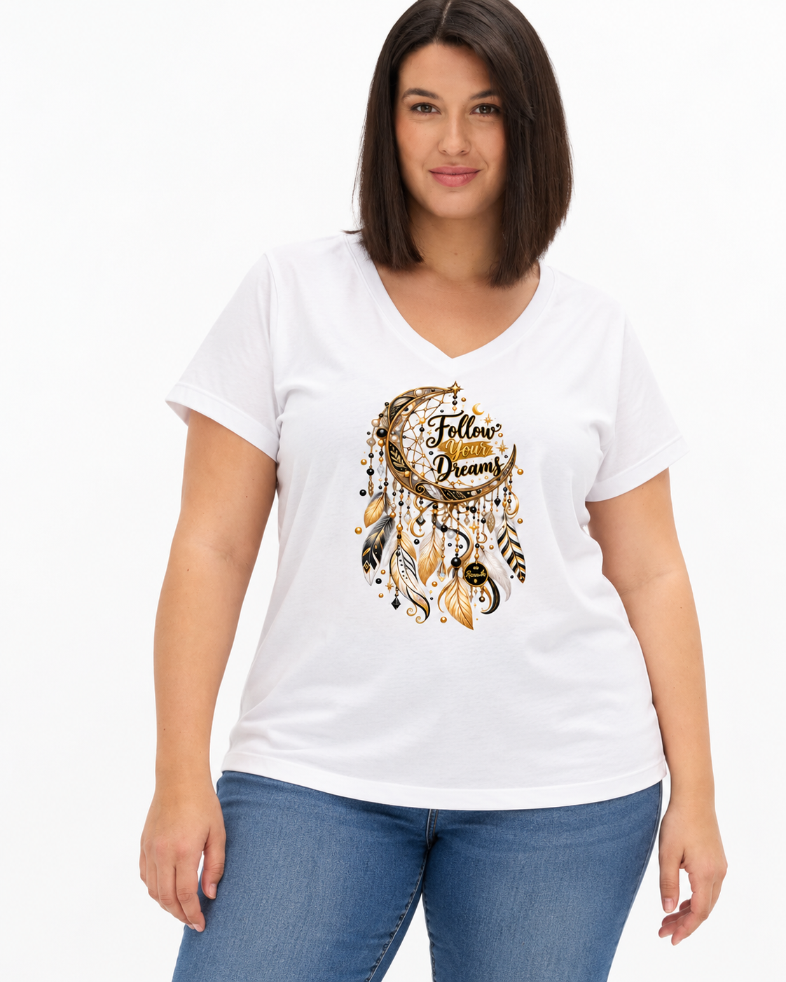 T-shirt Curvy Dreams
