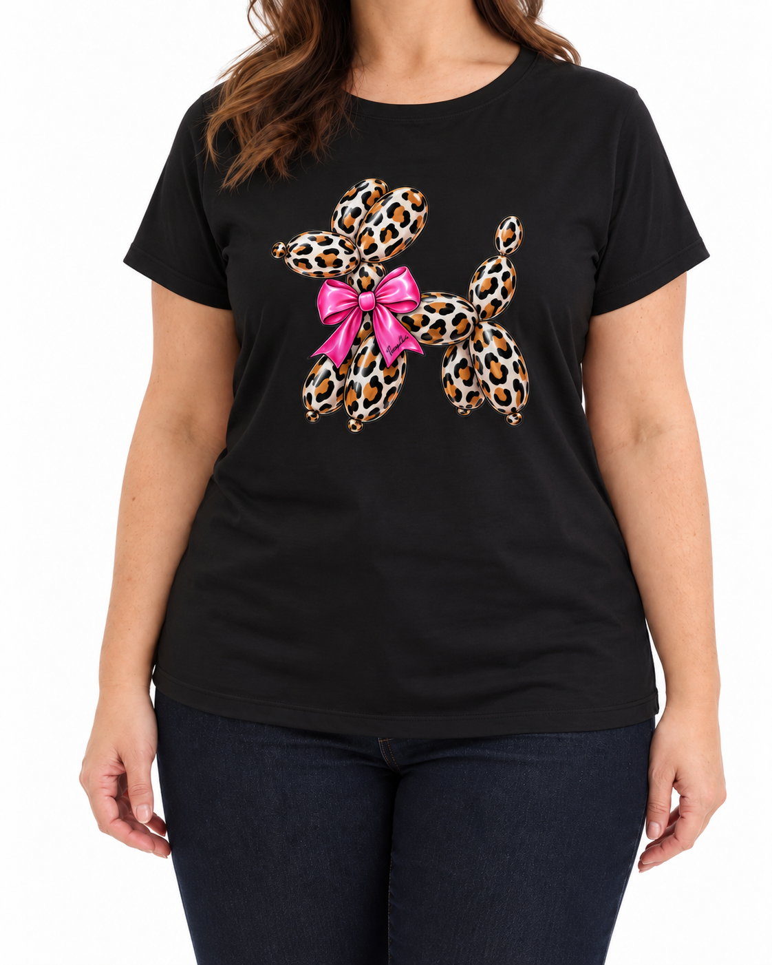 T-shirt Curvy Dogbaloon