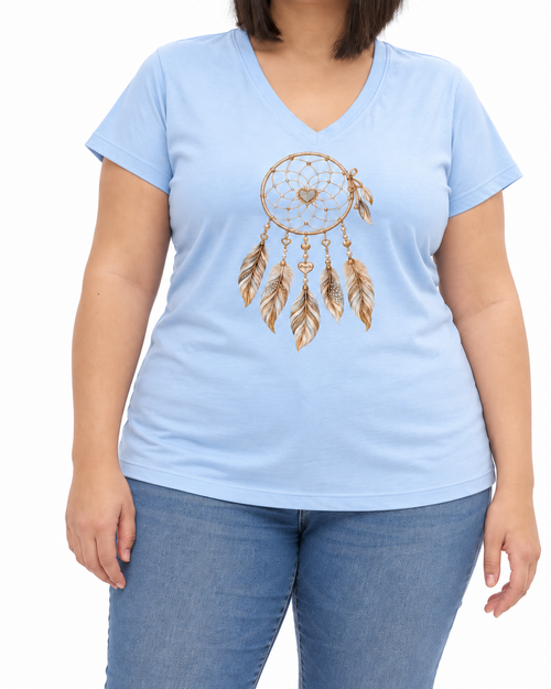 Carica immagine 1 in visualizzazione galleria. T-shirt Curvy Dreamscatcher