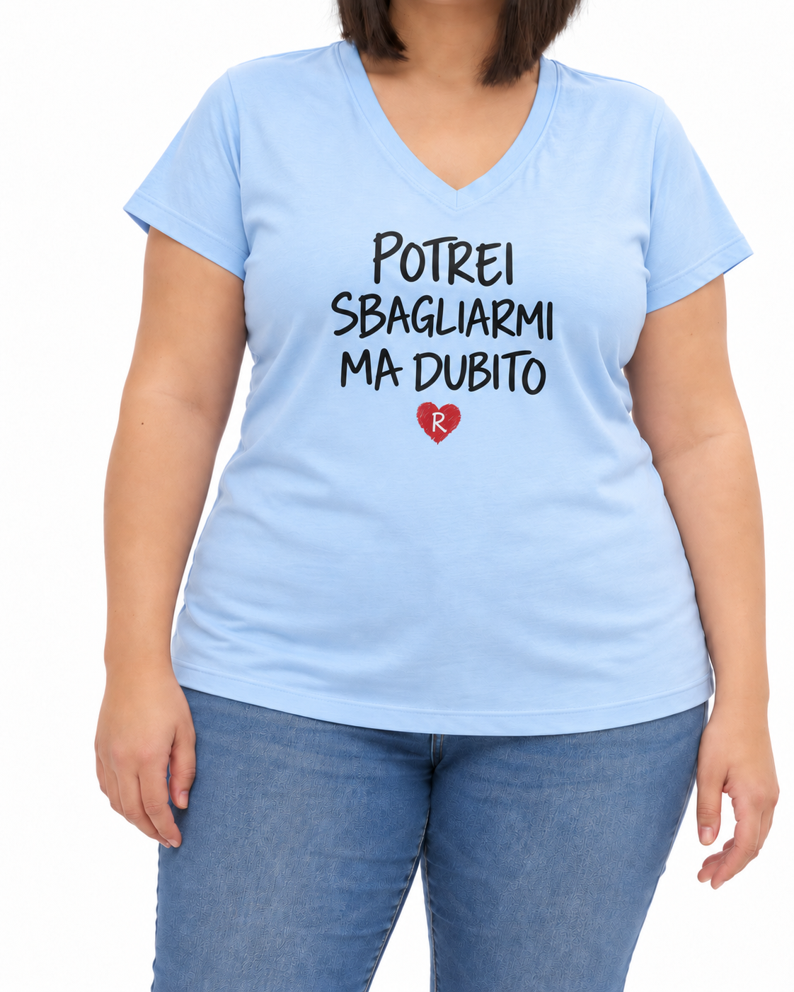 T-shirt Curvy Dubito
