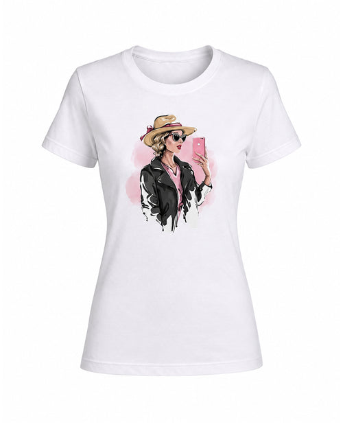 Carica immagine 1 in visualizzazione galleria. T-shirt Regular Selfie