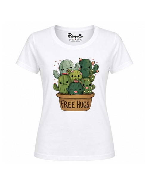 Carica immagine 1 in visualizzazione galleria. T-shirt Curvy Freehugs