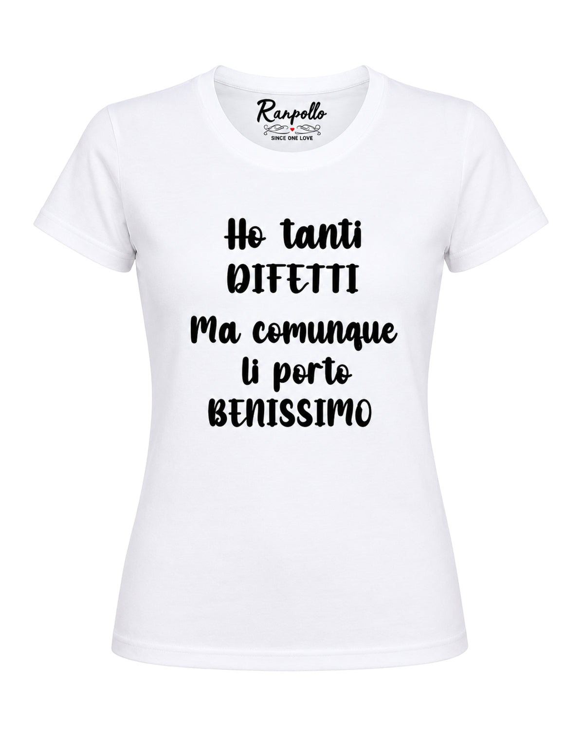 T-shirt Curvy Difetti