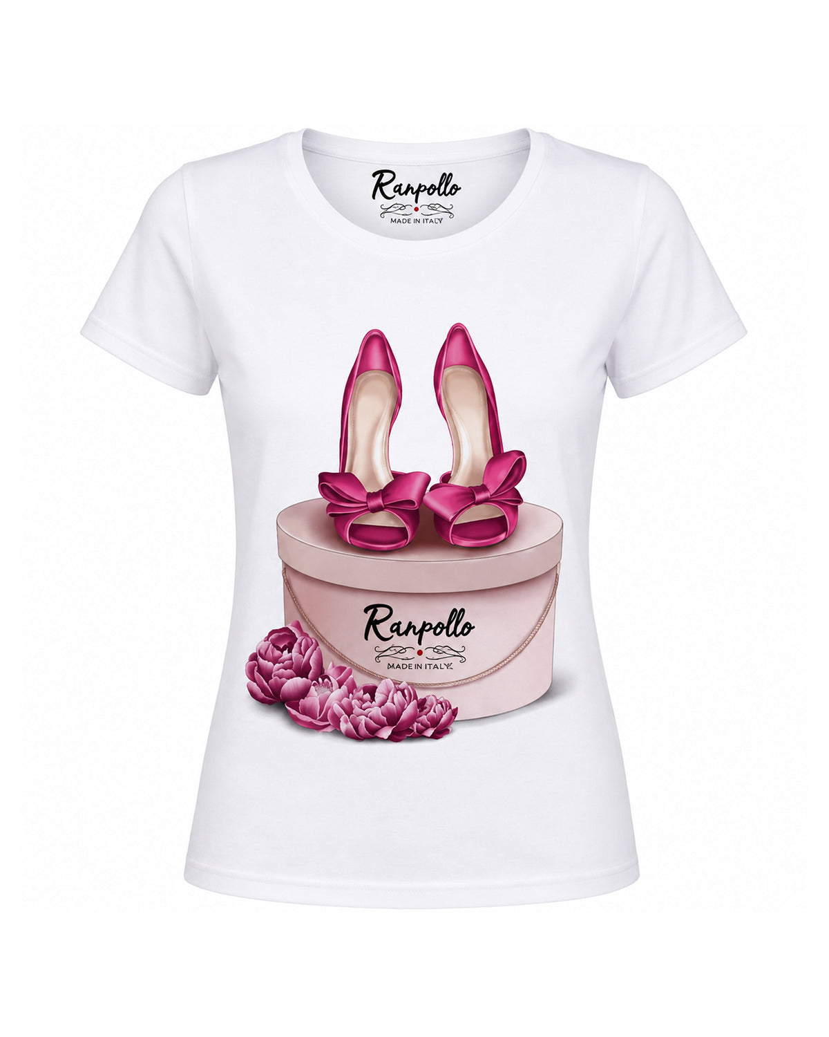 T-shirt Regular Heels