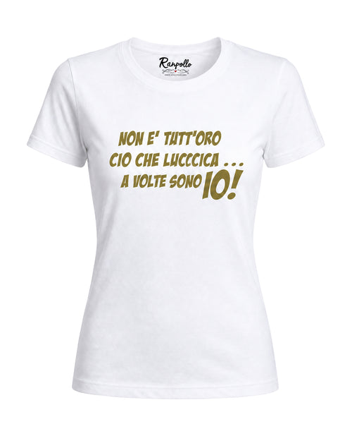 Carica immagine 1 in visualizzazione galleria. T-shirt Curvy Luccica