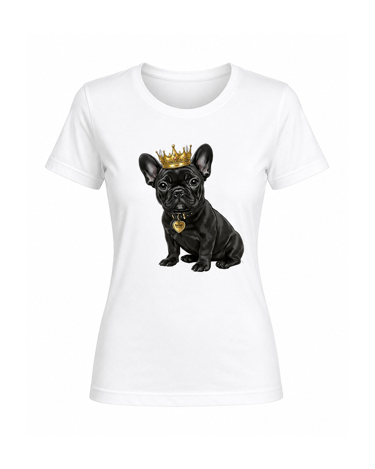 T-shirt Curvy Bullblack