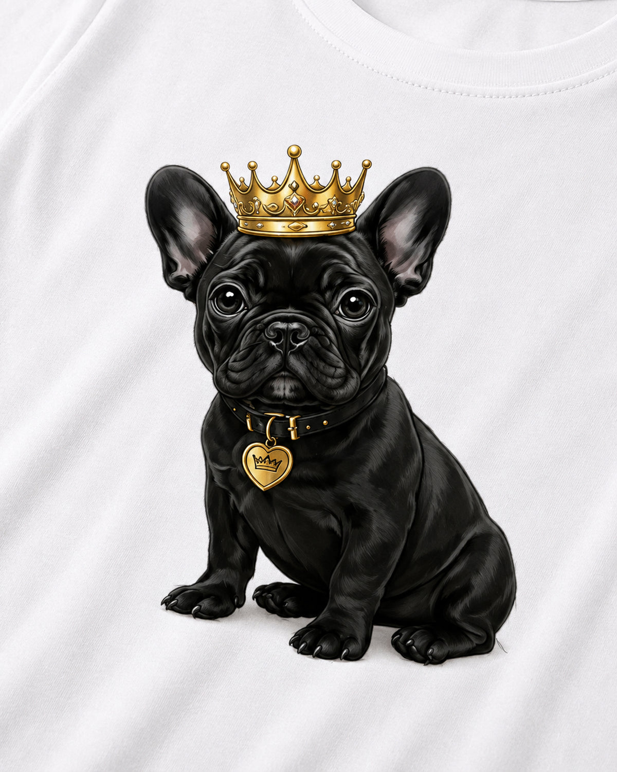 T-shirt Curvy Bullblack
