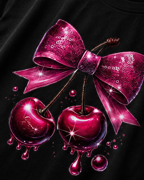 Carica immagine 1 in visualizzazione galleria. T-shirt Curvy Cherries