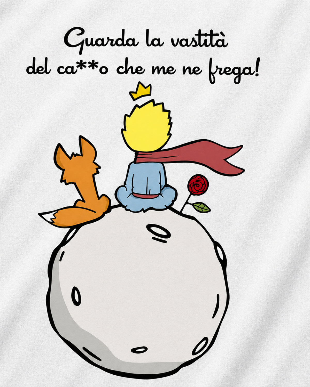 T-shirt Curvy Prince
