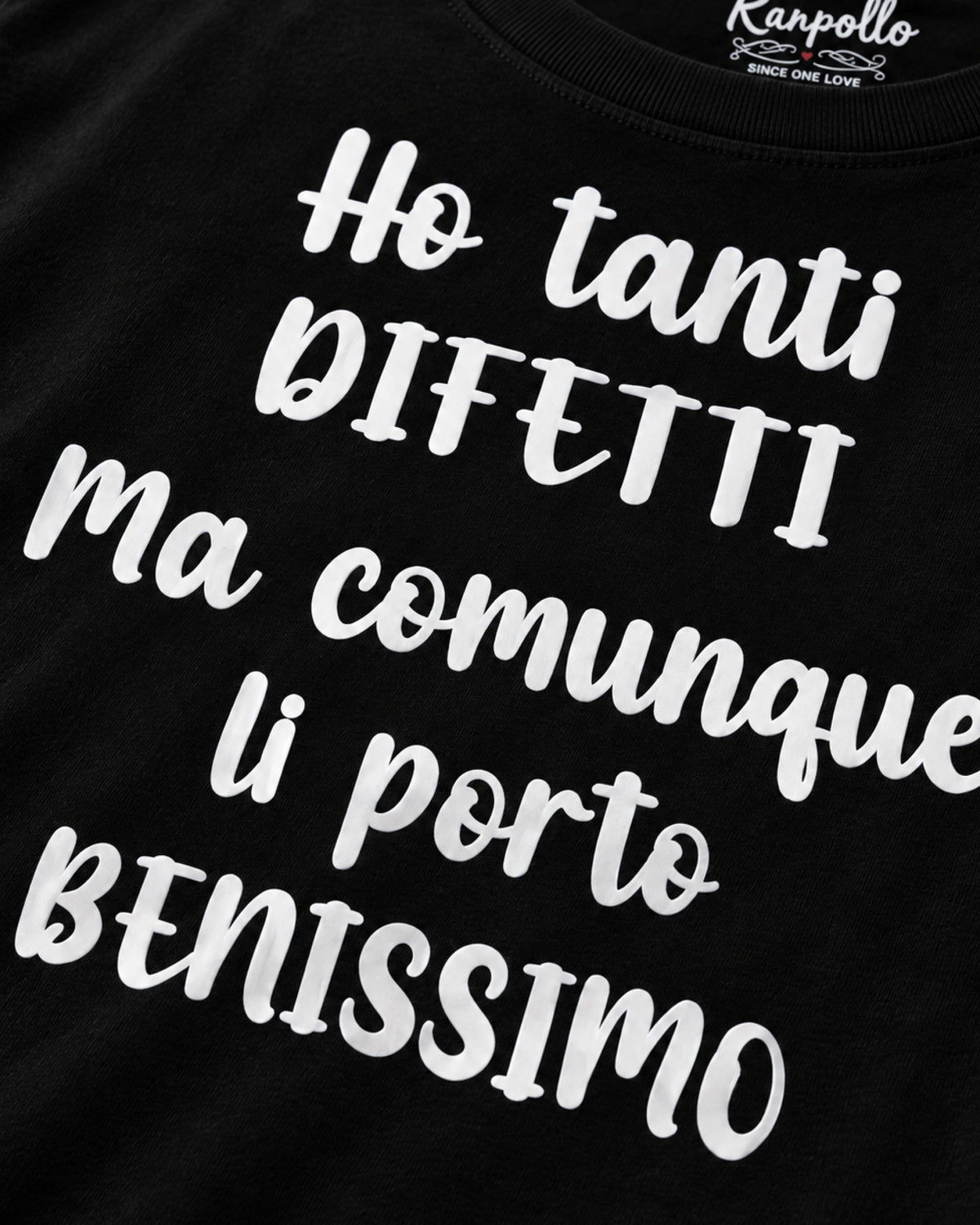 T-shirt Curvy Difetti