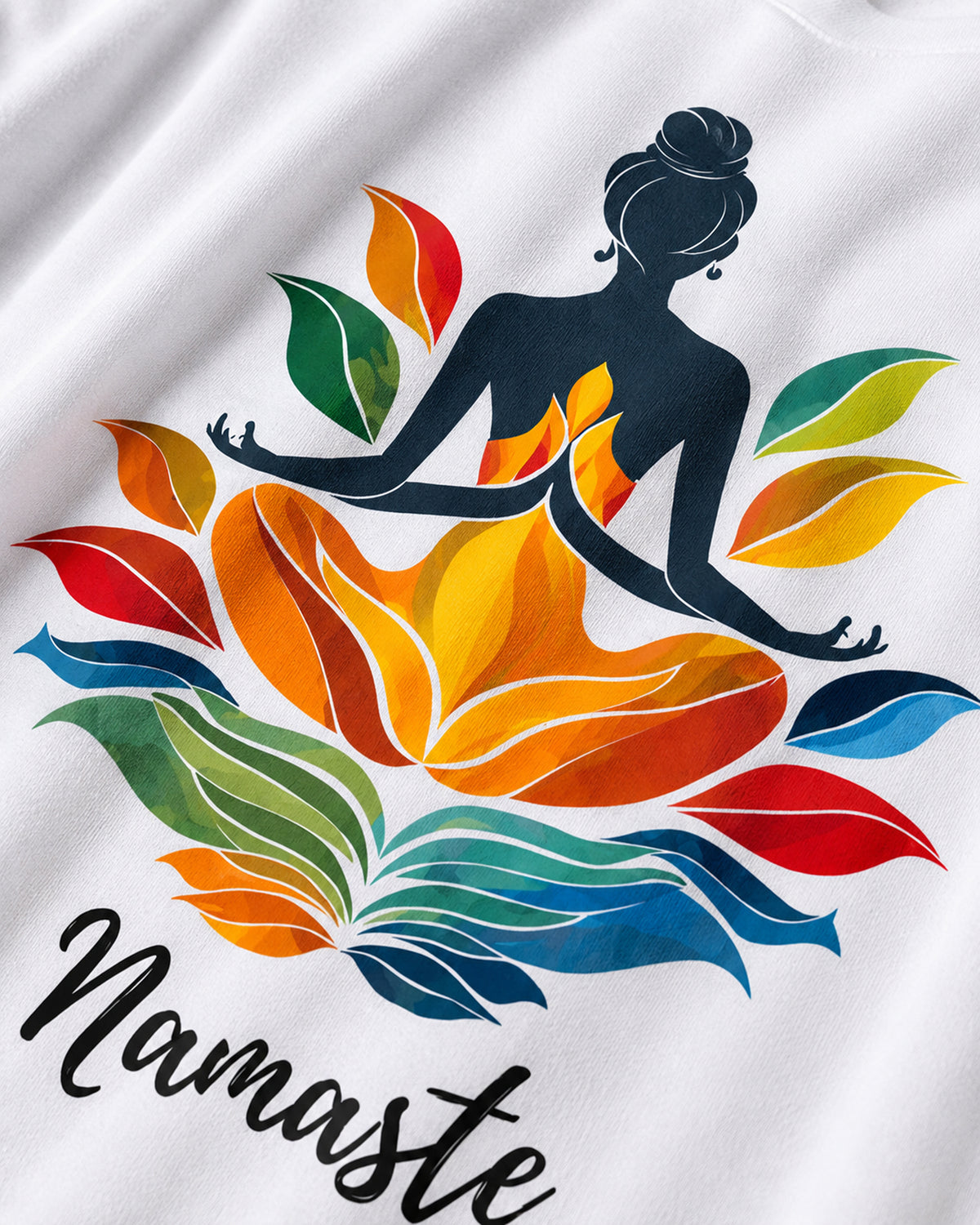 T-shirt Curvy Namaste