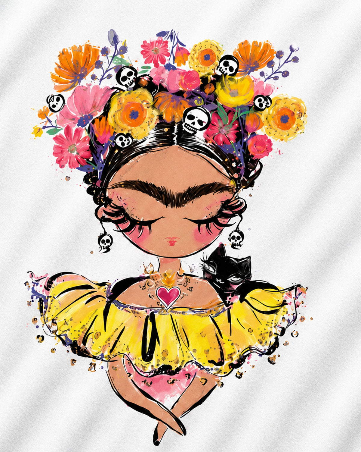 T-shirt Curvy Mexico