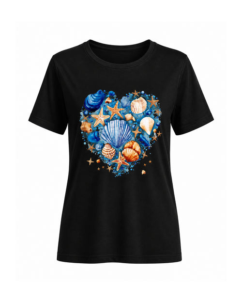Carica immagine 1 in visualizzazione galleria. T-shirt Curvy Blueshell