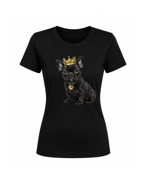 Carica immagine 1 in visualizzazione galleria. T-shirt Curvy Bullblack