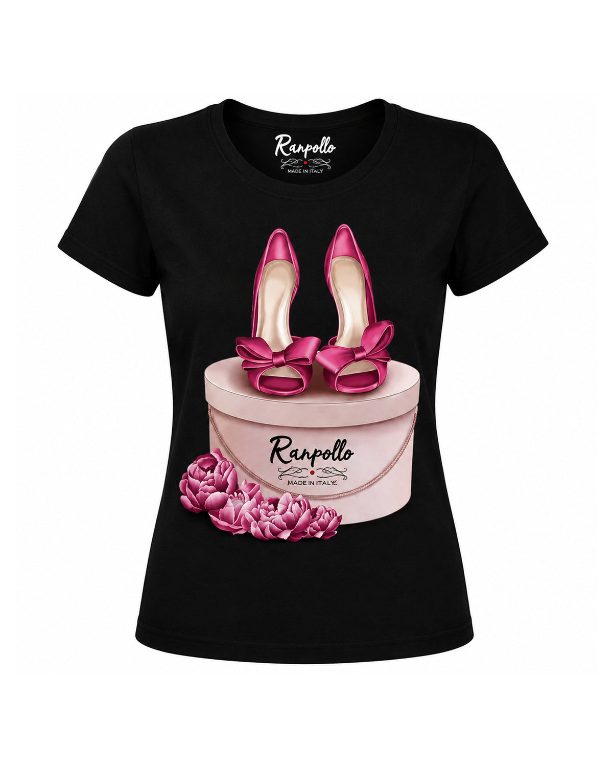 T-shirt Regular Heels