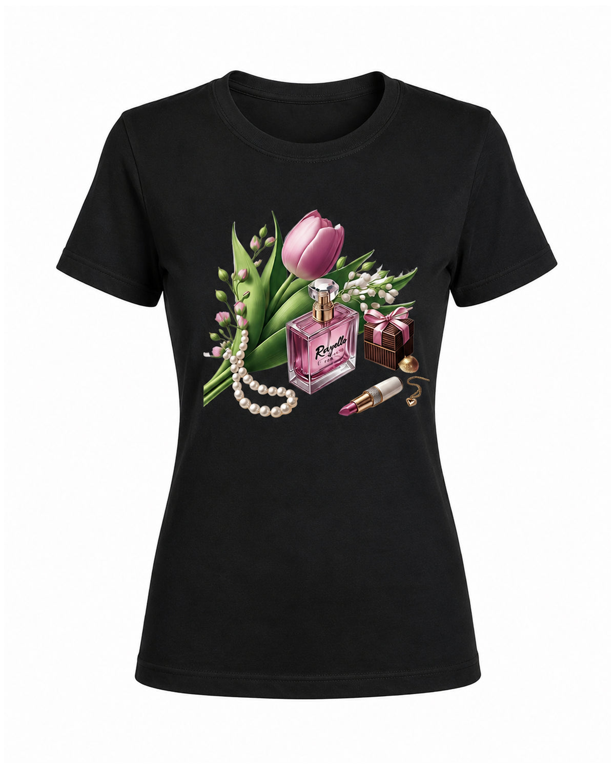 T-shirt Curvy Beautyflower