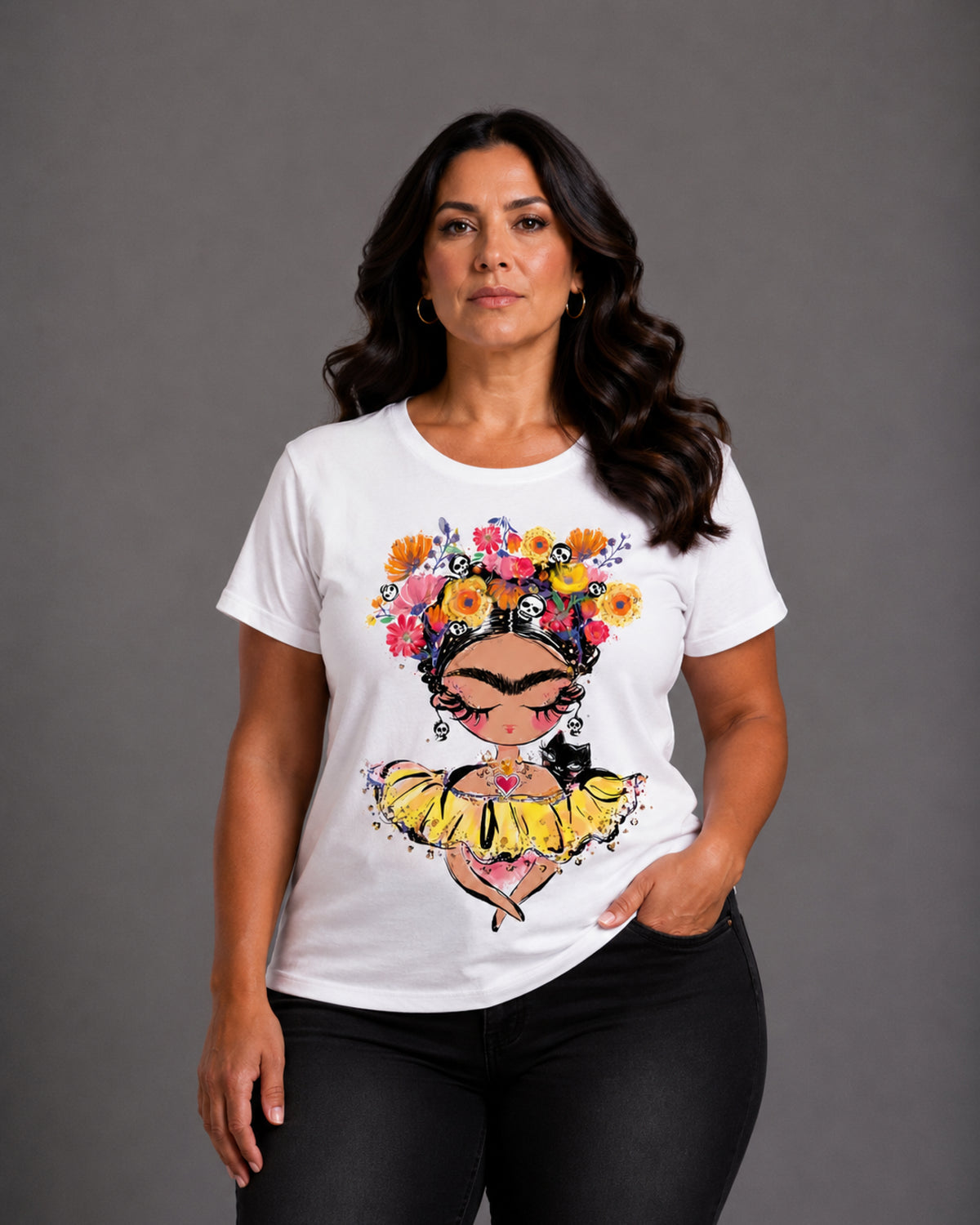 T-shirt Curvy Mexico