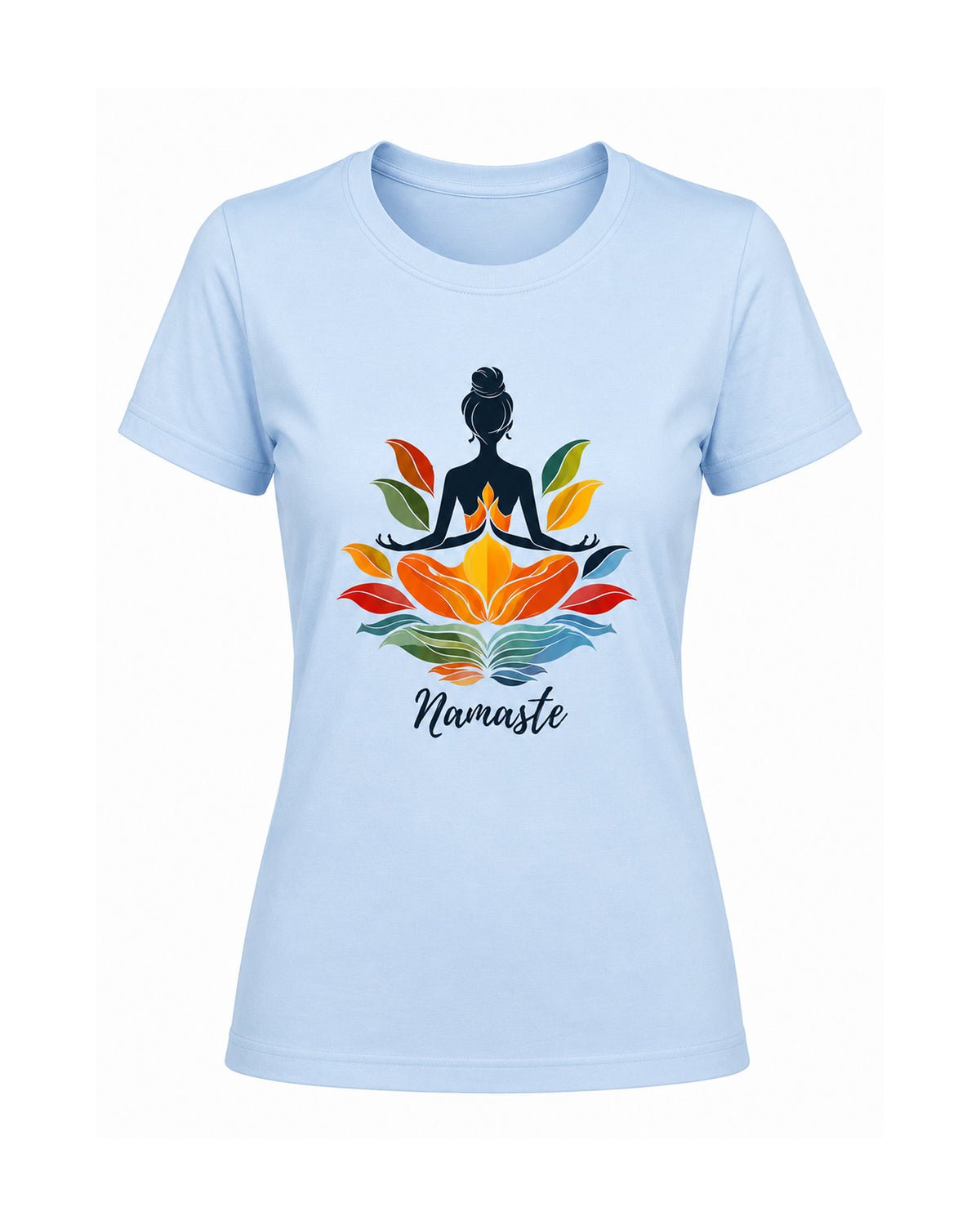 T-shirt Curvy Namaste