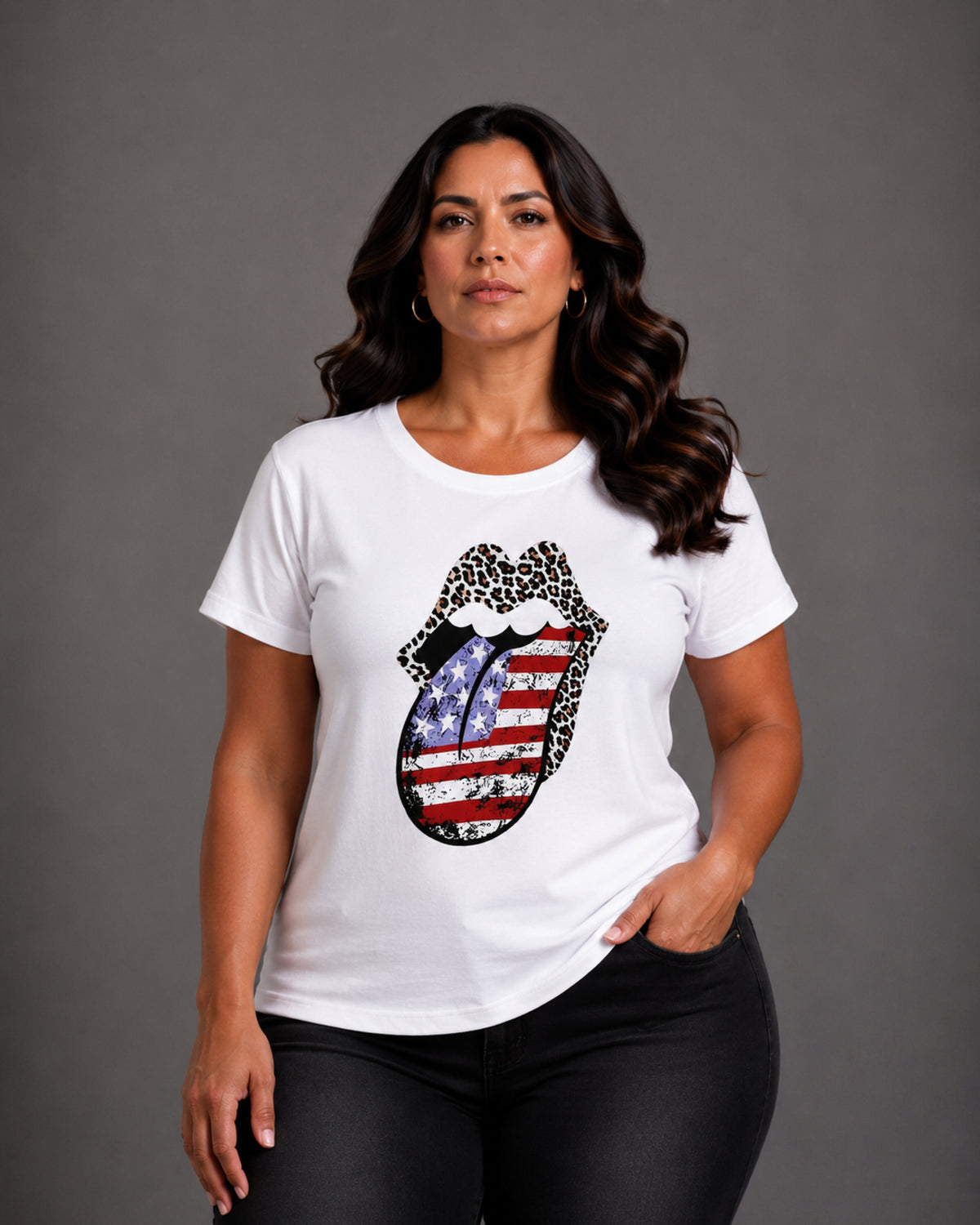 T-shirt Curvy Uslips