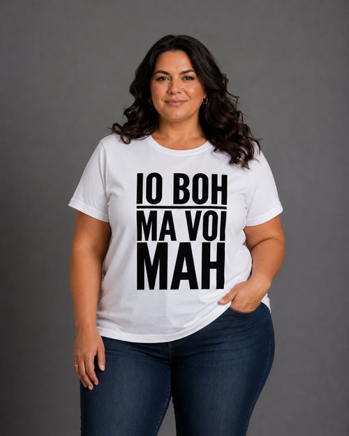 Carica immagine 1 in visualizzazione galleria. T-shirt Curvy Boh