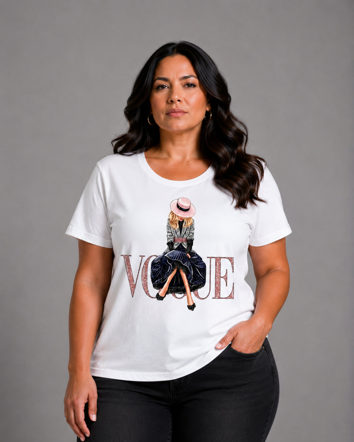 T-shirt Curvy Style