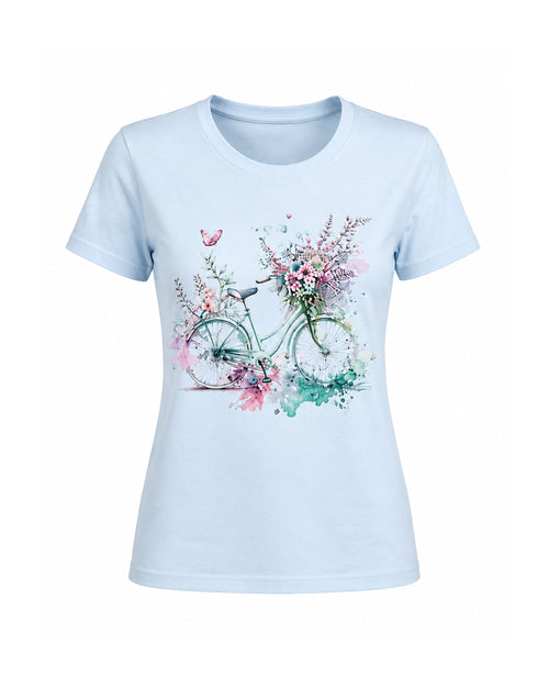 Carica immagine 1 in visualizzazione galleria. T-shirt Curvy Bike