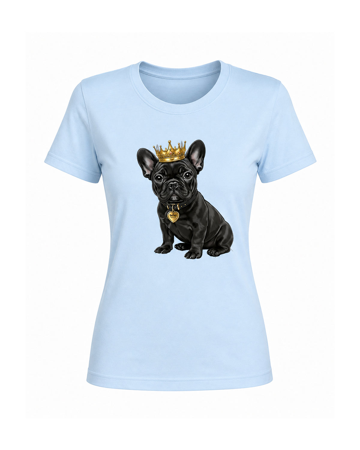 T-shirt Curvy Bullblack