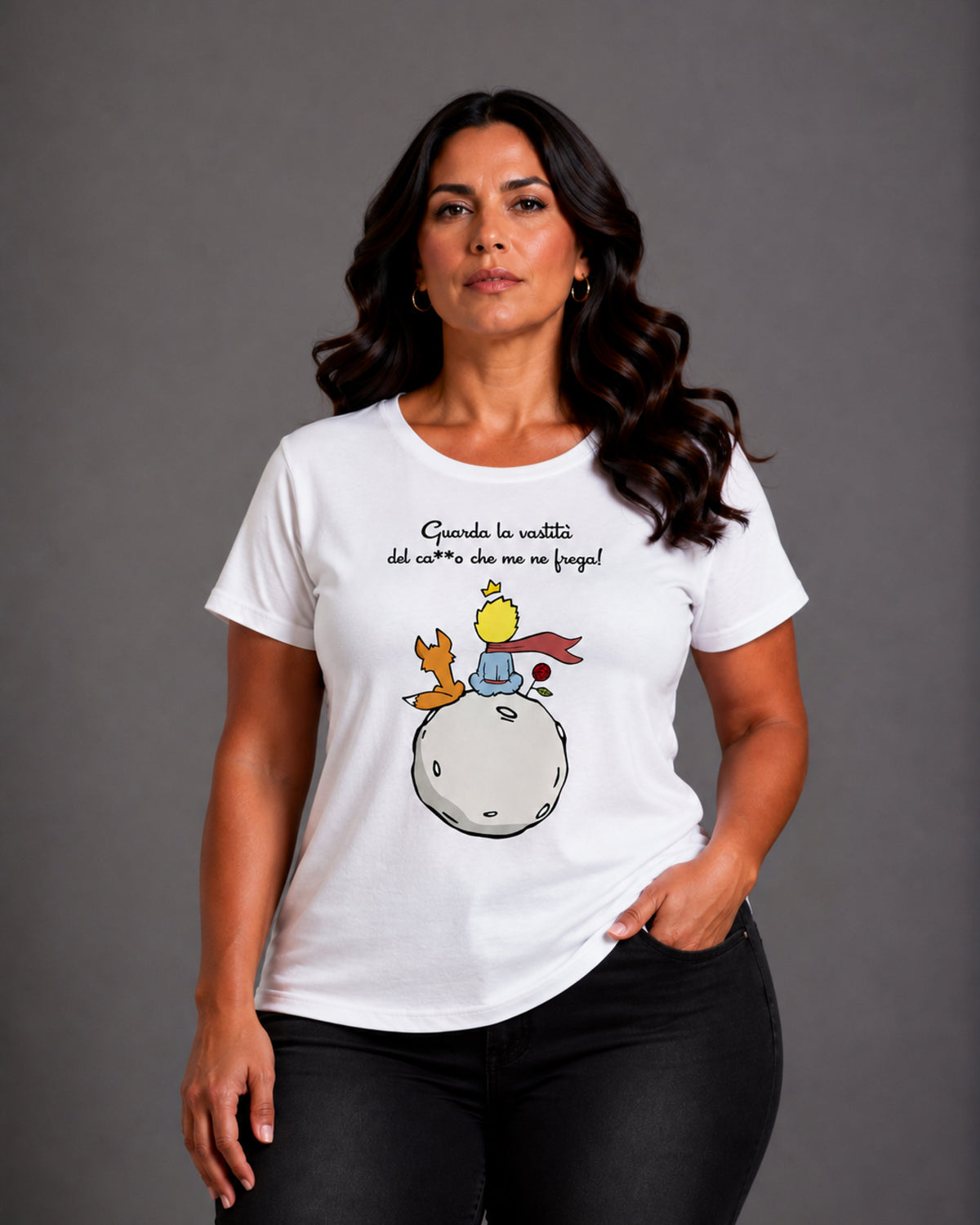 T-shirt Curvy Prince