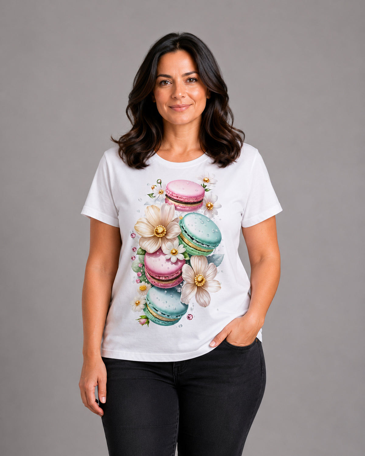 T-shirt Curvy Macaflow