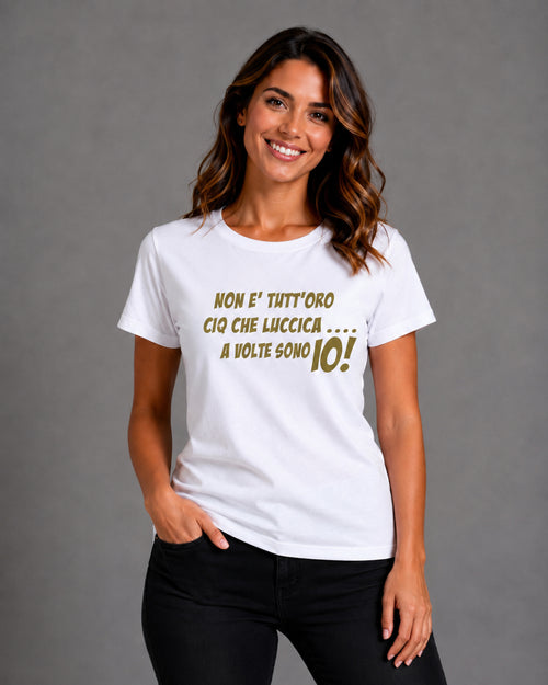 Carica immagine 1 in visualizzazione galleria. T-shirt Regular Luccica