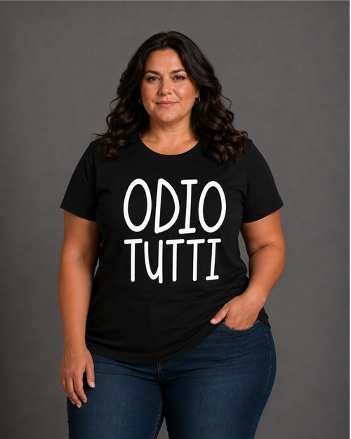 Carica immagine 1 in visualizzazione galleria. T-shirt Curvy Odio