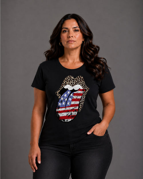 Carica immagine 1 in visualizzazione galleria. T-shirt Curvy Uslips