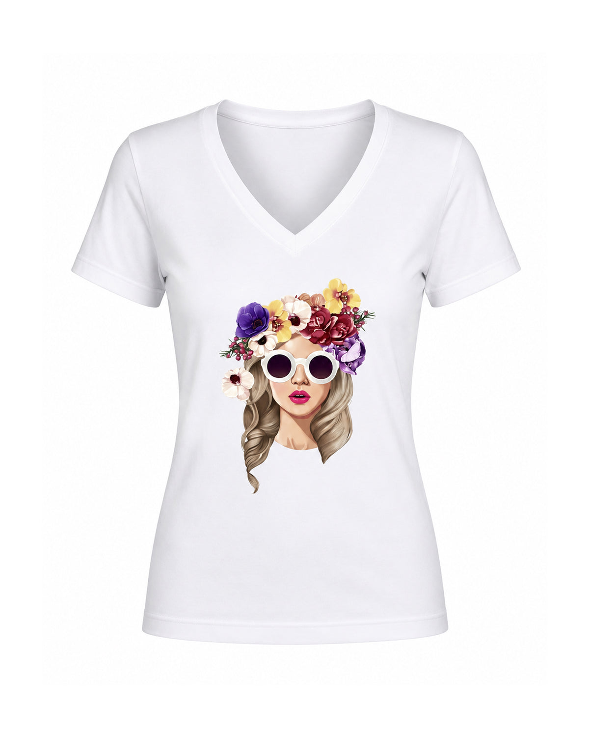 T-shirt Curvy Flowoman