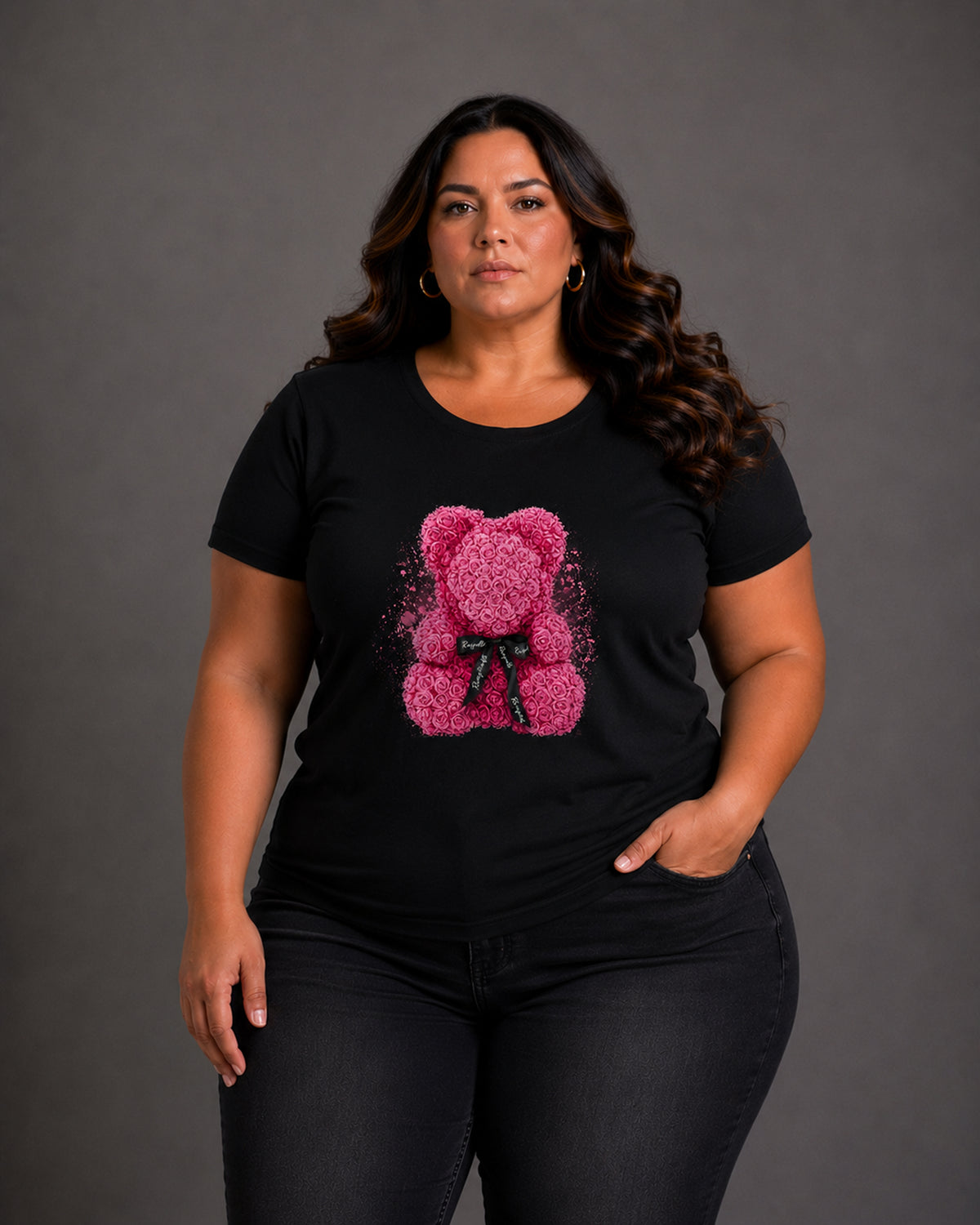 T-shirt Curvy Orsetto