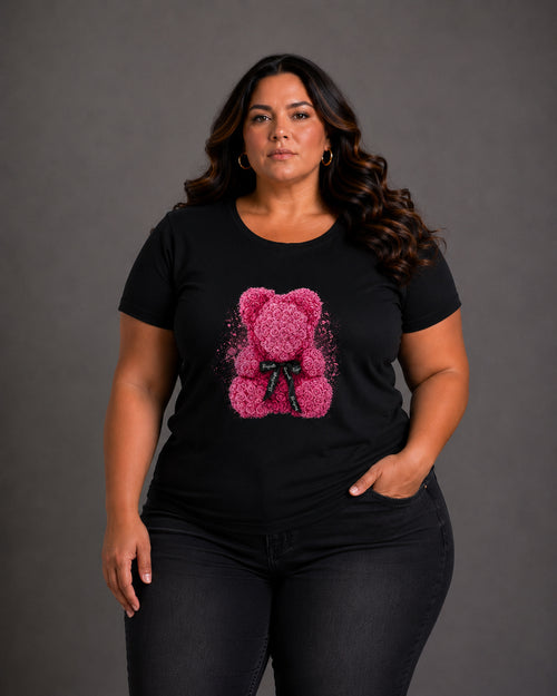 Carica immagine 1 in visualizzazione galleria. T-shirt Curvy Orsetto