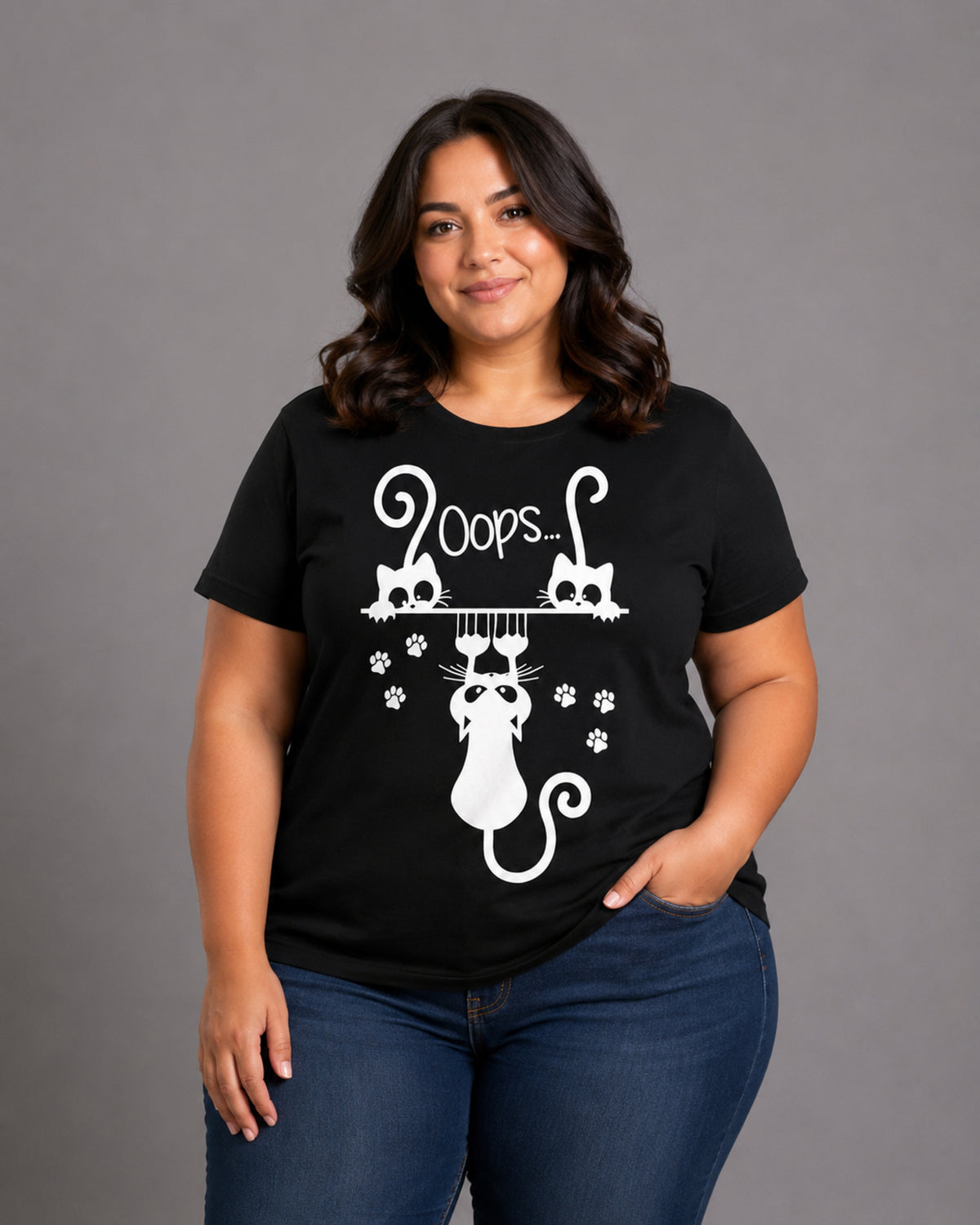 T-shirt Curvy Oops