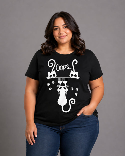 Carica immagine 1 in visualizzazione galleria. T-shirt Curvy Oops